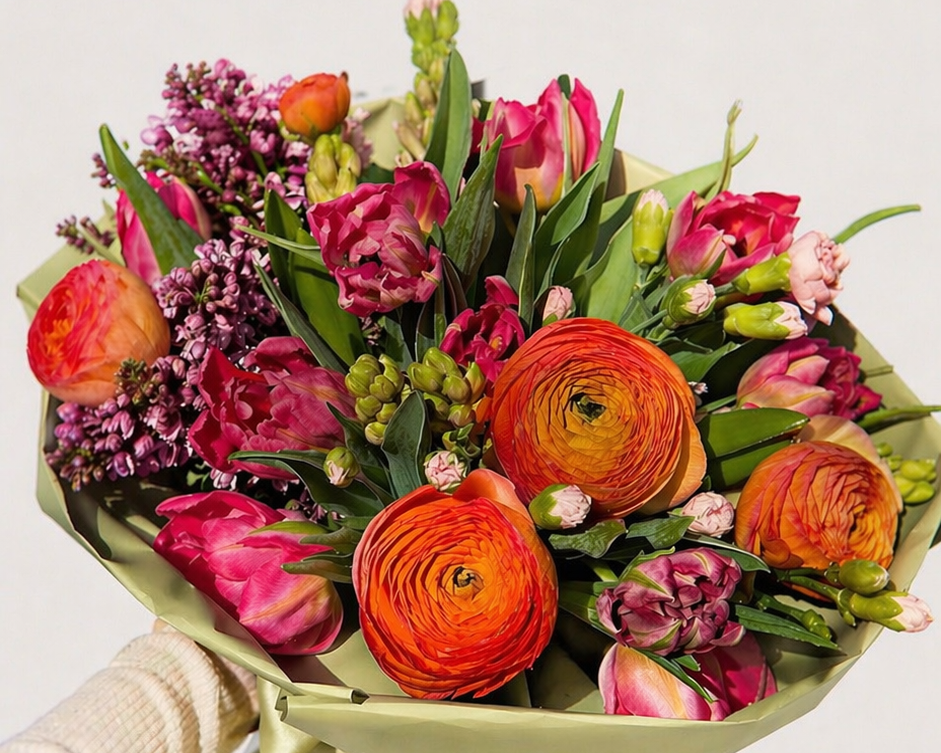 Sunset Garden Bouquet